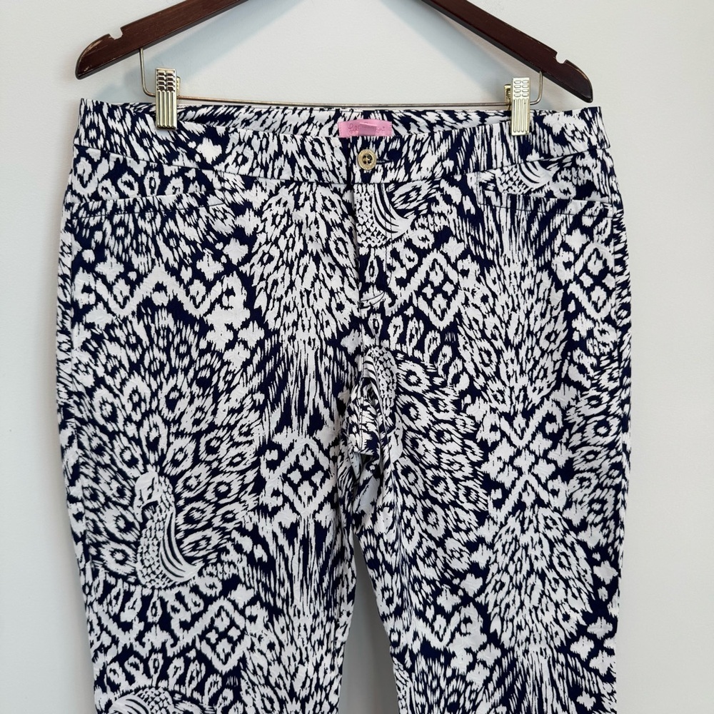 Lilly Pulitzer Kelly Ankle Skinny Pant.size 14 - Picture 3 of 13